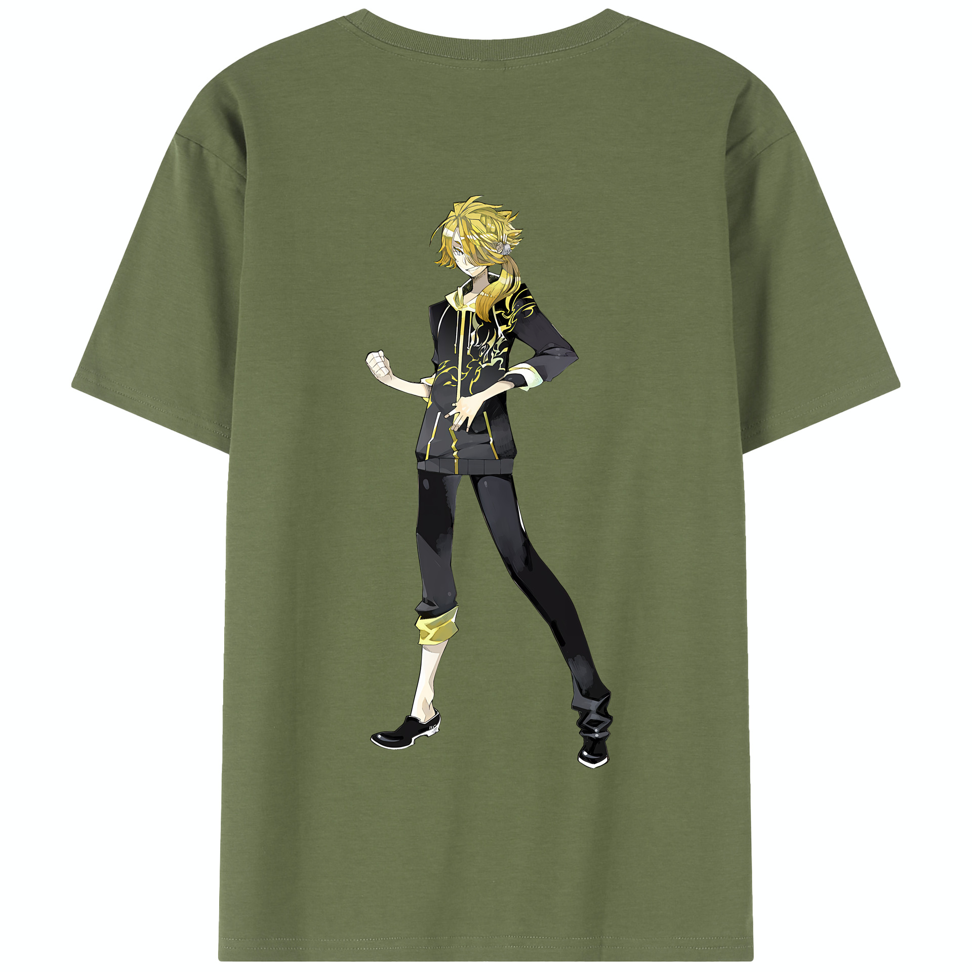 （画像用） 刀剣乱舞 Touken Ranbu 綿100％半袖Tシャツ（背面プリント）